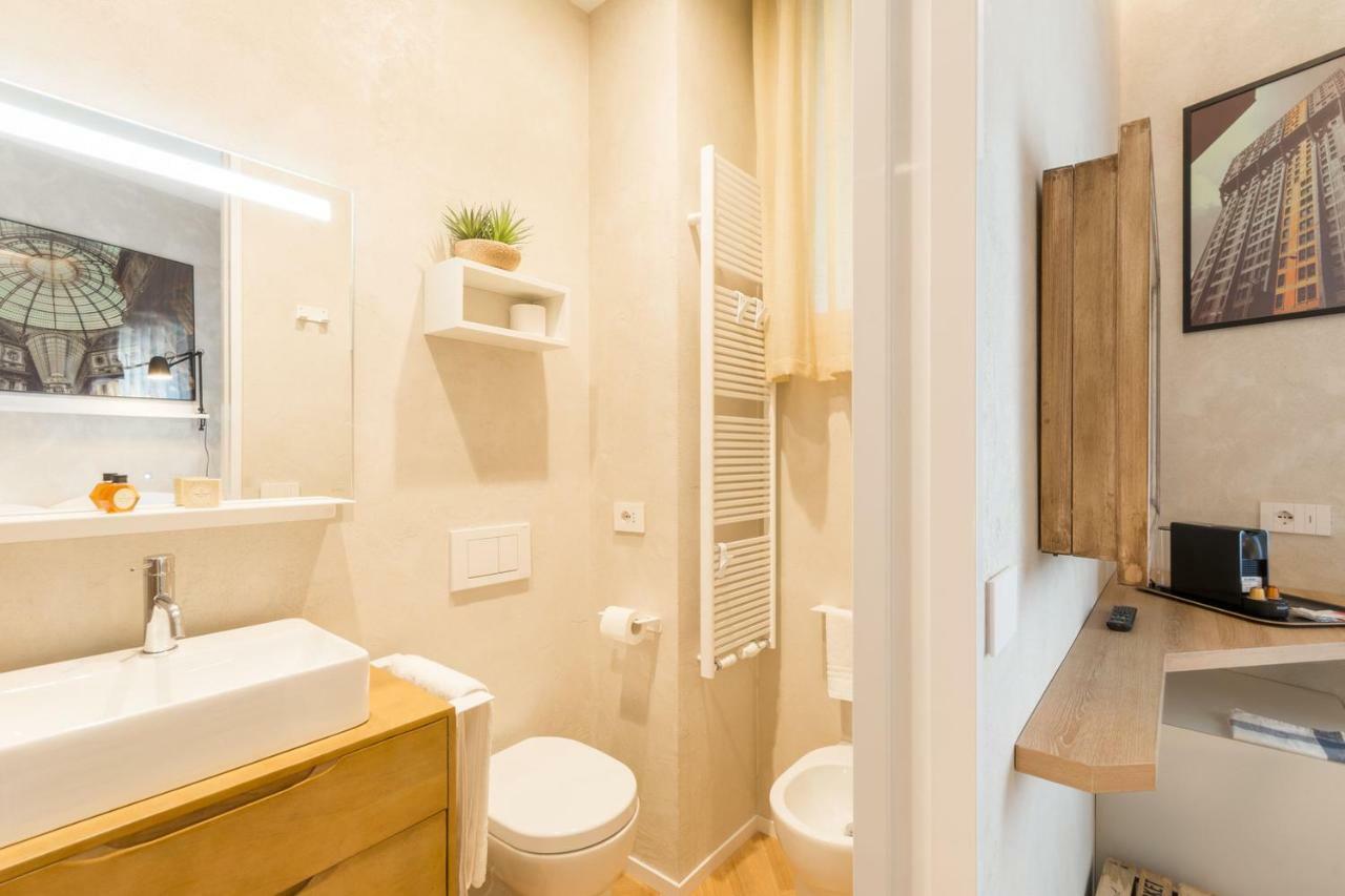 Duomo Deluxe Room Milánó Kültér fotó